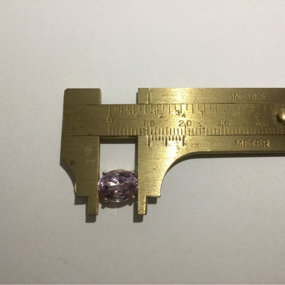 14K Kunzite and Diamond Pendant - Picture 9 of 12